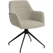 CLP Esszimmerstuhl Merlinda Teddystoff Stoff HBT: 85x58x60 cm taupe