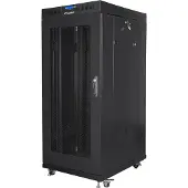 Lanberg Rackmount 19" 27U 600X800 Schwarz Lcd Perforierte