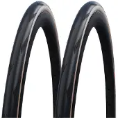 Schwalbe 2x Pro One Tubeless Easy 32-622 SuperRace transparent Faltreifen