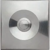 Grothe Etagenplatte 82x82mm, Edelstahl 1 Stück