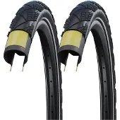 Schwalbe 2x Marathon Efficiency 55-622 SuperRace Faltreifen V-Guard 28x2.15