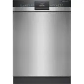 Siemens SN43HS03BD, Unterbau, Standardgröße (60 cm), Gebürsteter Stahl, Schwarz, Tasten, 1,75 m
