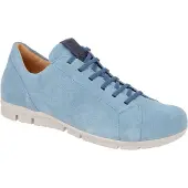 Think! Think KING Herrenschuhe - bequeme Slipper - Halbschuhe blau NEU
