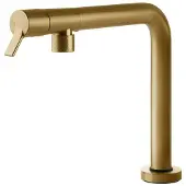 Gessi 60071, Standard, Gold, Hebelgriffe, Einzelbild, 3/8", Typ L