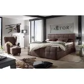 ED-Lifestyle ED Lifestyle Aspen B2 Boxspringbett Holzwerkstoff/7 Zonen-Tonnentaschenfederkern 180x200cm