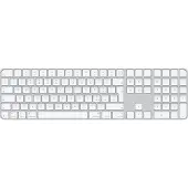 Apple Magic, Verkabelt & Kabellos, USB + Bluetooth, QWERTY, Weiß