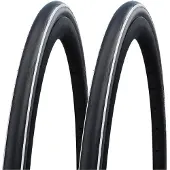 Schwalbe 2x One 25-622 weiss-schwarz Faltreifen RaceGuard 700x25C Fahrradreifen