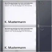 Siedle & SÖHNE TM 612 2 AG Tasten TM 612-2 AG Modul Anthrazitgrau