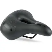 Selle Bassano Fahrradsattel Viale City Ergofit XXL Silber Damm-Druckentlastung