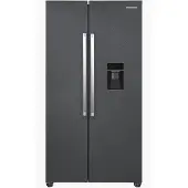Heinner HSBS-HM529NFINVDGWDE++ Side-by-Side Kühlschrank 529 L, Total No Frost, Wasserspender, Anti-Fingerprint