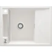 Deante 1-bowl magnetic granite sink with drainer