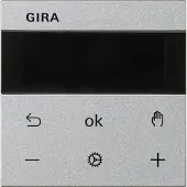 Gira S3000 RTR Display System 55 539326 F Alu