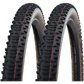 Schwalbe 2x Racing Ralph 57-622 SuperRace transparent Faltreifen 29x2.25 Mantel
