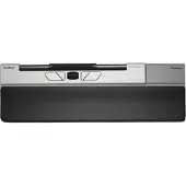 Contour Design Design RollerMouse Go, Optisch, RF Wireless + Bluetooth + USB Type-A, 4000 DPI, Schwarz, Silber