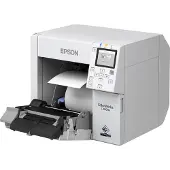 Epson ColorWorks C4000e (BK), Tintenstrahl, 1200 x 1200 DPI, 102 mm/sek, Farbe, Kabelgebunden, Weiß
