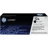 HP 12A Schwarz Original LaserJet Tonerkartusche, 2000 Seiten, Schwarz, 1 Stück(e)