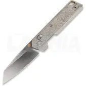 Vosteed Parallel - Satin & Brushed - Titanium Taschenmesser, Arctic Crackle