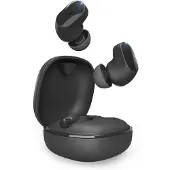SBS Ohrhörer TWS Water resistant IPX4 mit Touch-Bedienung, Ladeetui, Sprachassistenzfunktion, Kabel und Gummistöpsel im Lieferumfang enthalten