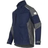 Kübler Activiq Cotton+ Jacke Dunkelblau/Anthrazit 4XL