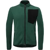 Kübler Fleecejacke moosgrün/schwarz Form 1254 Grösse L