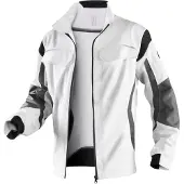 Kübler Jacke PULSSCHLAG weiss/anthrazit Form 1324 Grösse 50