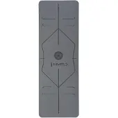 HMS Yoga- und Sportmatte 182 cm lang – Komfortabel und langlebig für alle Fitnesslevels Grau