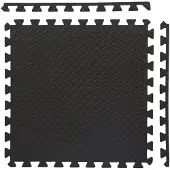 HMS PREMIUM HMS MP12 Pro Bodenschutzmatte Puzzlematte 6er Set Unterlegmatte EVA 12mm