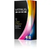 Vitalis Kondome Color & Flavor 53mm 12 St