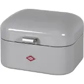 Wesco Brotkasten "Single Grandy", (1 tlg.), Metallscharniere/Gummistopper Deckel+Boden / Lüftungslöcher / Griff