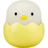 MEGA Light Baby Eggy Chick Nachtlicht– USB – Dimmbar – Gelb (5 cm)