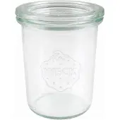 Weck Einmachglas, (Set, 12 tlg.), Mini-Sturzglas, ohne Ringe und Klammern