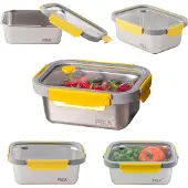 Pika - Edelstahl-Essensbox 1780 ml mit Deckel