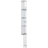 Zarges Steigleiter Edelstahl 4.80 m