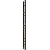 Zarges Dachleiter 15 Sprossen braun