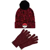 Difuzed Pokémon Pokeball-hut Und -handschuhe