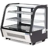 Gastronoble G-Serie Energieeffizienter Tischplatten-Kühlschrank für Lebensmittel-Schwarz 120Ltr
