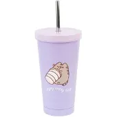 Erik Editores Pusheen Stahl Moments-becher Mit Strohhalm