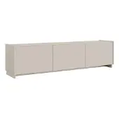 Selsey Magro – TV-Lowboard hängend oder stehend 2-türig, Kaschmirgrau, 180 cm