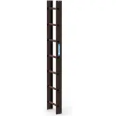 Zarges Dachleiter 7 Sprossen braun