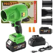 Procraft PB18 Akku Laubbläser 20 V + 1x Akku 3,0 Ah + Ladegrät