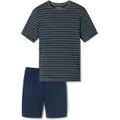Schiesser Shorty "Casual Essentials" 2 tlg. mit Streifen