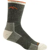 Darn Tough Verdammt hart | 1466 Wanderer | Mikro-Crew | Mittelgewicht | Kissen | Männer | Wandersocken