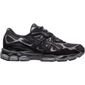 Asics Unisex. 1201A789 Turnschuhe Gel NYC schwarz (42), Wohnung, Schnürsenkel, Lässig, Sportlich, Laufen, Multisport