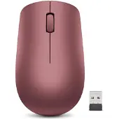 Lenovo 530, Beidhändig, Optisch, RF Wireless, 1200 DPI, Rot