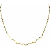 Morellato - Elegant gold-plated necklace with crystals Design SAYP01