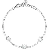 Morellato - Silver women's bracelet with cubic zirconia Tesori SAIW297