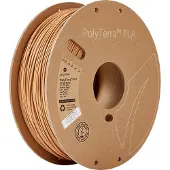 Polymaker PolyTerra Pla filament Wood Brown 1.75 mm 1KG