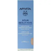Apivita AQUA BEELICIOUS tinted moisturizing illuminating fluid cream 40ml