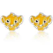 Disney Charming Silver Earrings Lion King Mini Es00115sl.Cs