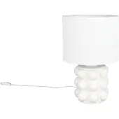 TRIO - Tischlampe KATE - Weiß - 30x30x47 cm